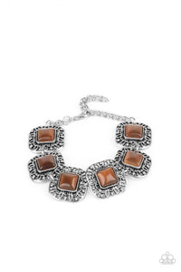 Paparazzi Dreamy Destinations - Brown Bracelet