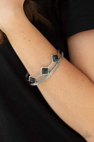 Paparazzi Adobe Ascension - Black Bracelet
