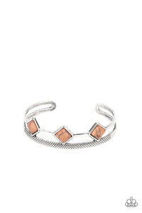 Paparazzi Adobe Ascension - Brown Bracelet