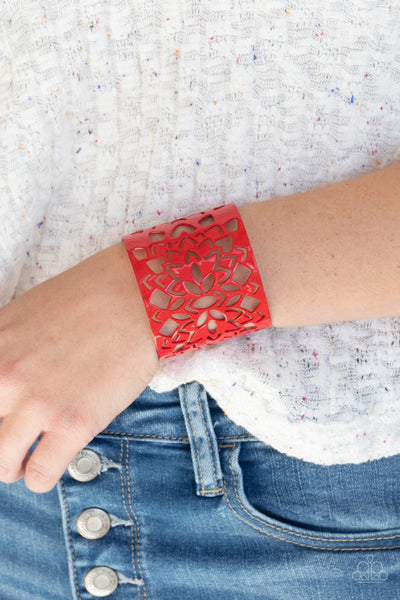 Paparazzi Hacienda Hotspot - Red Bracelet