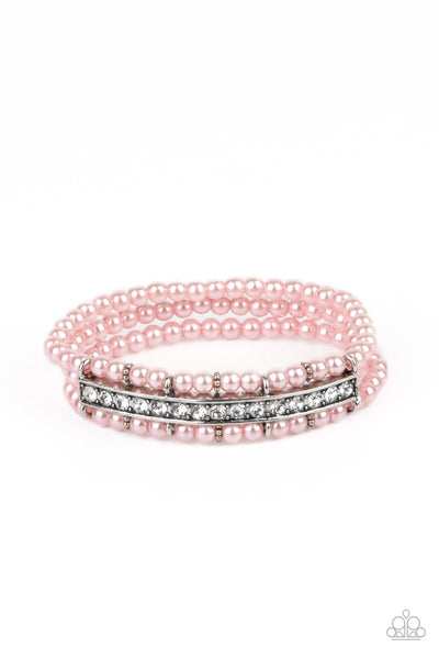 Paparazzi Vintage Beam - Pink Bracelet