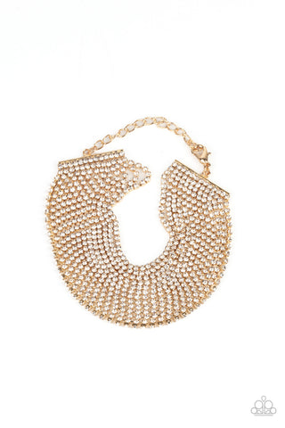 Paparazzi I Woke Up Like This - Gold Bracelet