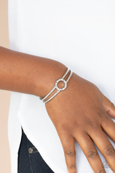 Paparazzi Historical Heirloom - Silver Bracelet