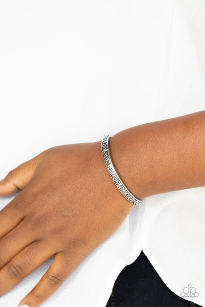 Paparazzi Precisely Petite - Silver Bracelet