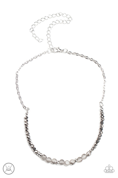 Paparazzi Space Odyssey - Silver Necklace
