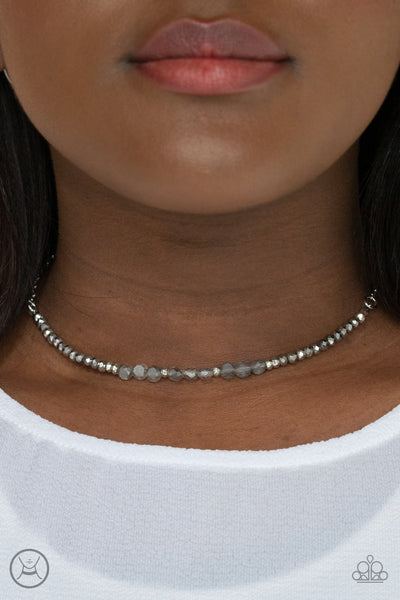 Paparazzi Space Odyssey - Silver Necklace
