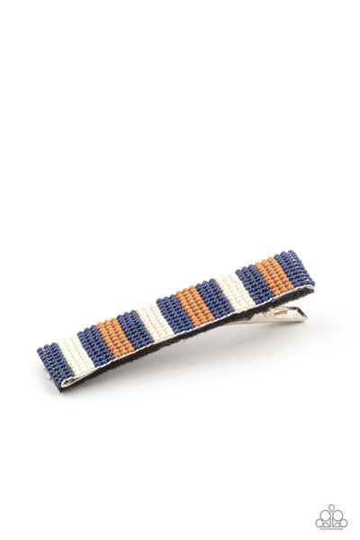 Paparazzi All I BEAD Is You - Blue Hair Clip