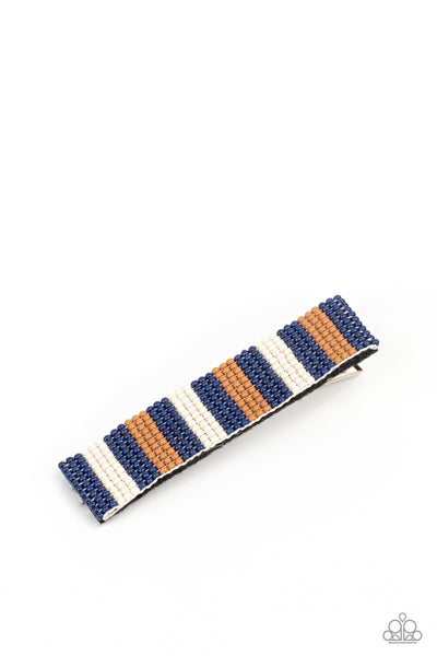 Paparazzi All I BEAD Is You - Blue Hair Clip