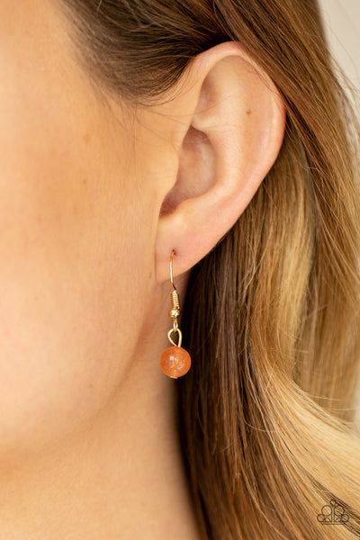 Paparazzi Elemental Elegance - Orange Necklace