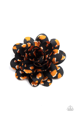 Paparazzi Panama Picnic - Yellow Hair Clip