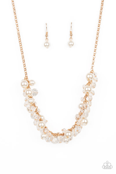 Paparazzi Pardon My FRINGE - Gold Necklace