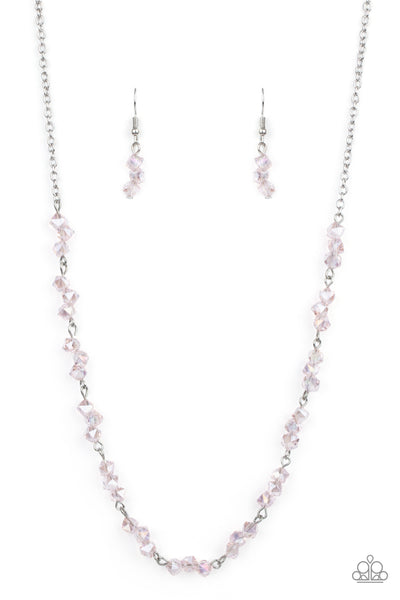 Paparazzi Incredibly Iridescent - Pink Necklace