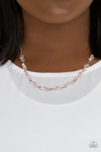 Paparazzi Incredibly Iridescent - Pink Necklace