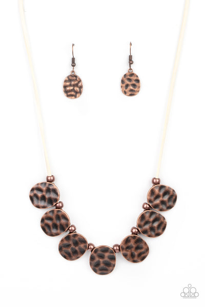 Paparazzi Turn Me Loose - Copper Necklace