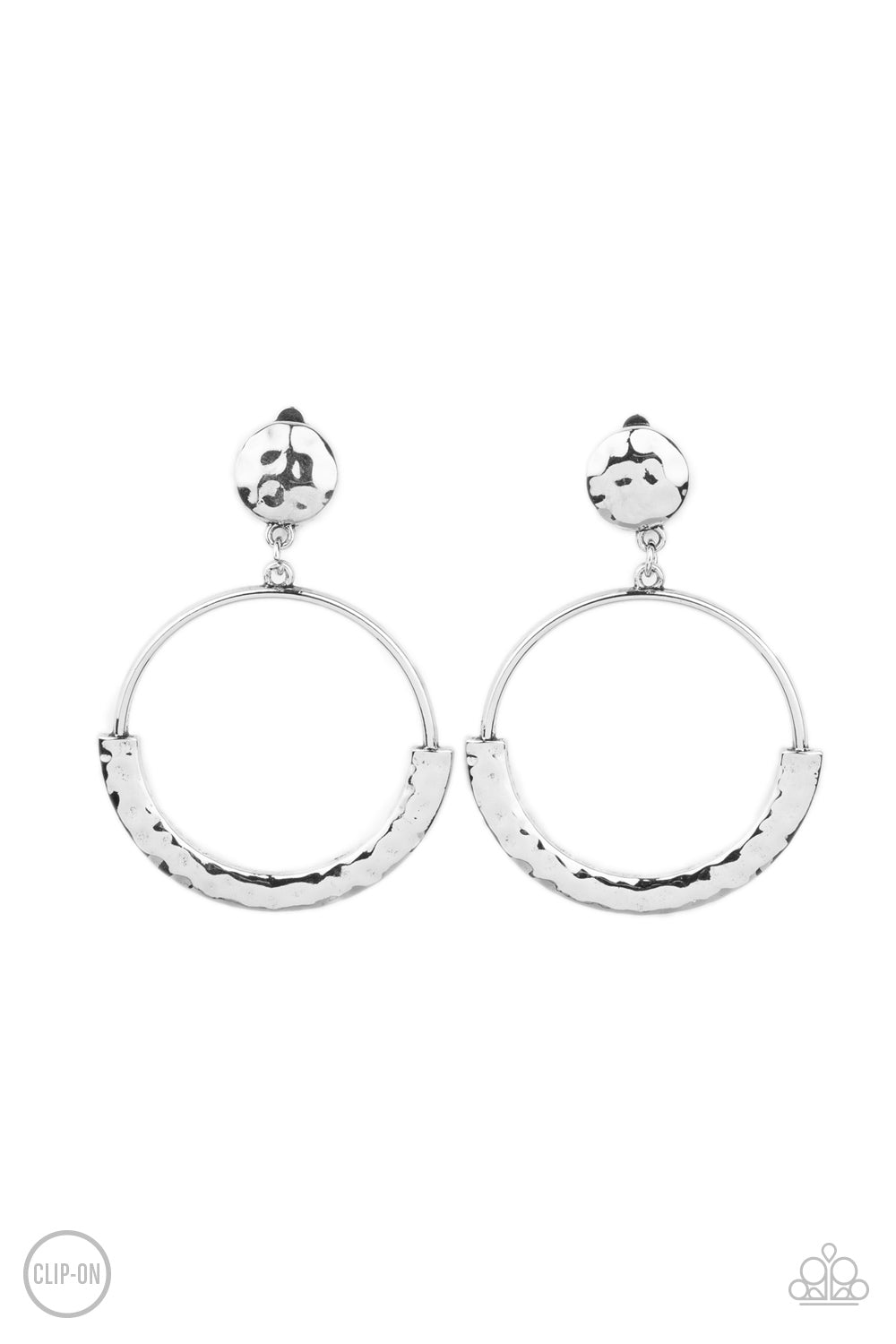 Paparazzi Rustic Horizons - Silver Earrings