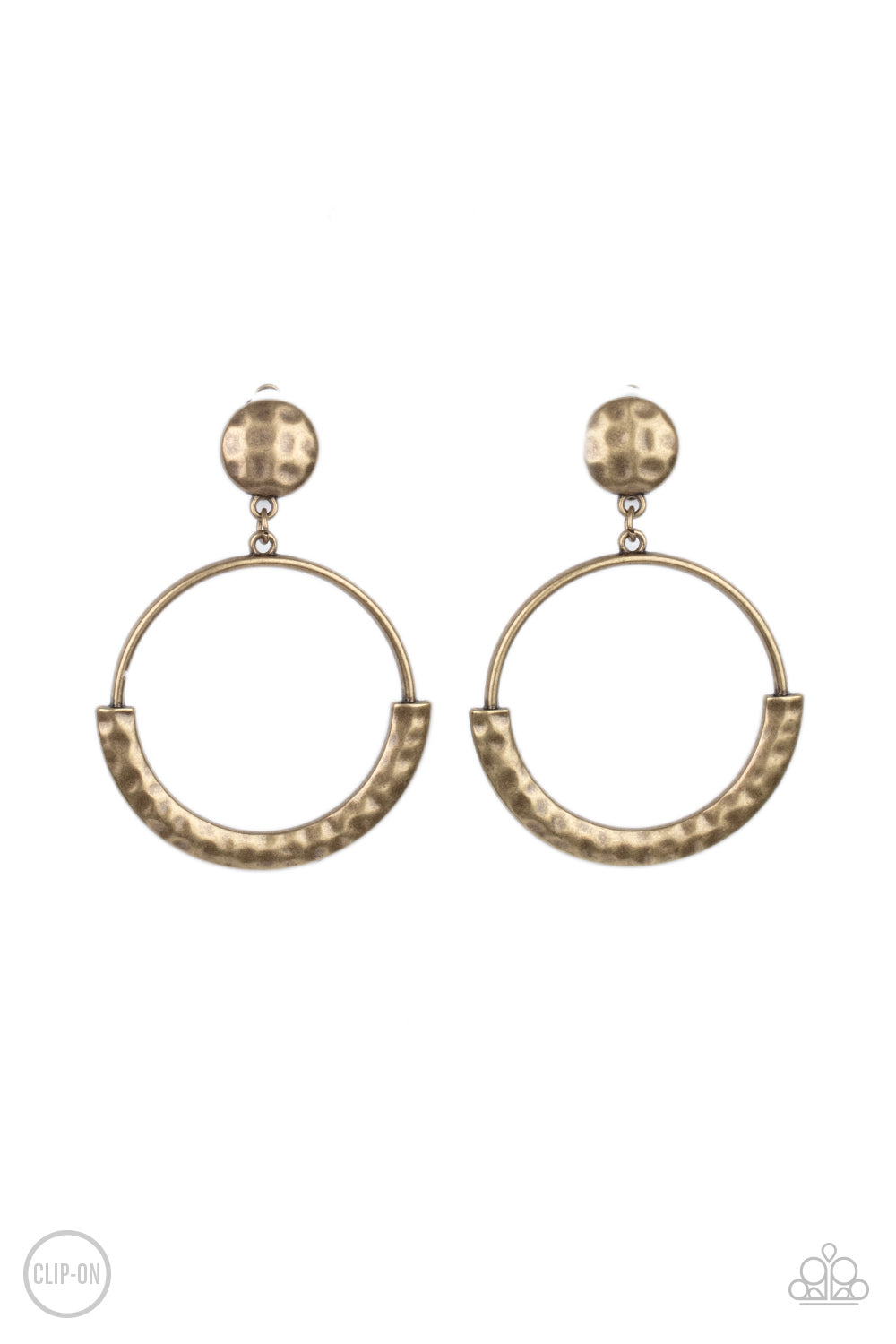 Paparazzi Rustic Horizons - Brass Earrings