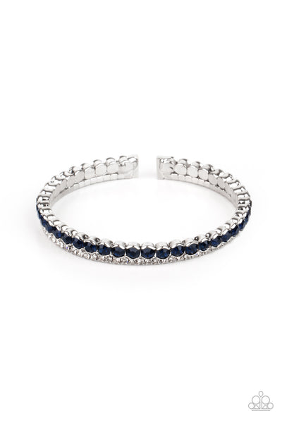 Paparazzi Fairytale Sparkle - Blue Bracelet