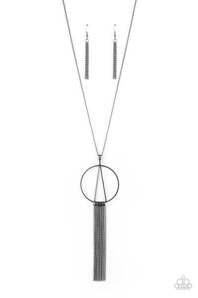 Paparazzi Apparatus Applique - Black Necklace