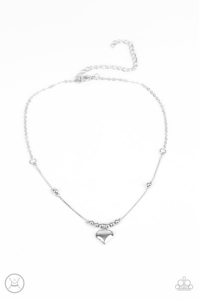 Paparazzi Casual Crush - Silver Necklace