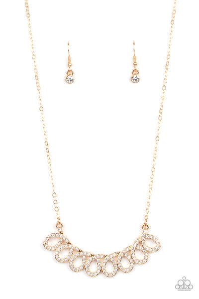 Paparazzi Timeless Trimmings - Gold Necklace