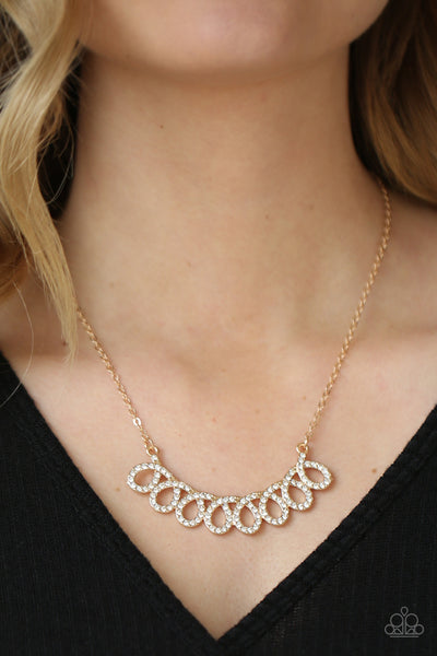 Paparazzi Timeless Trimmings - Gold Necklace