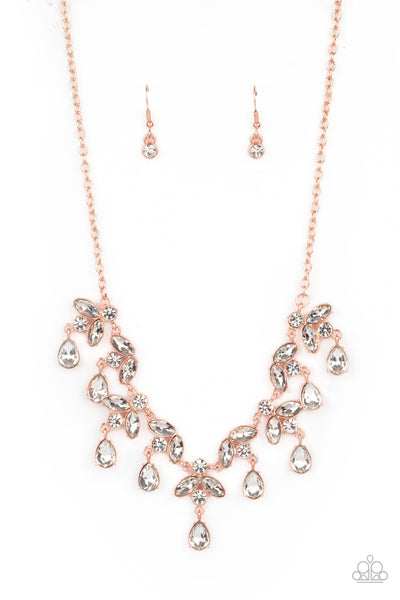 Paparazzi Vintage Royale - Copper Necklace