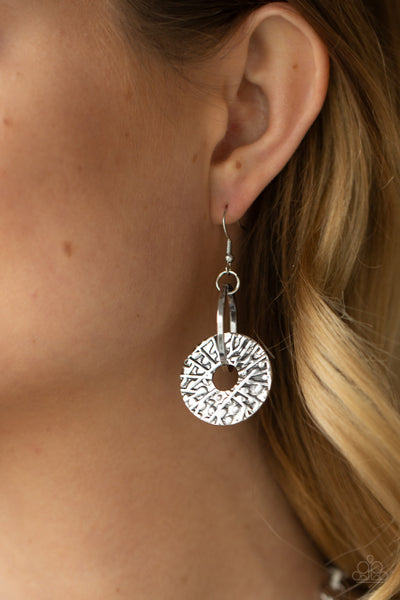 Paparazzi Industrial Envy - Silver Necklace