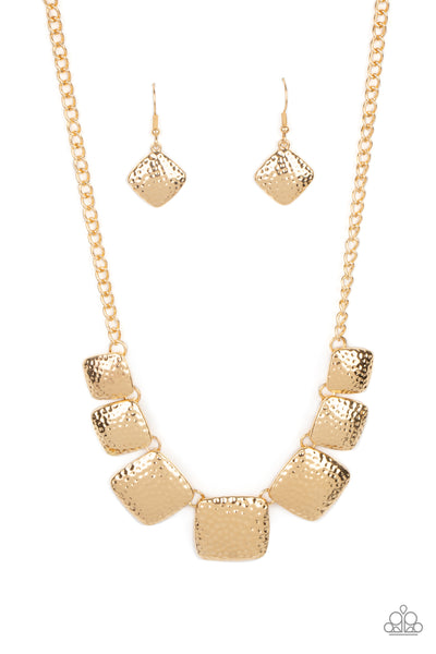 Paparazzi Keeping It RELIC - Gold Necklace