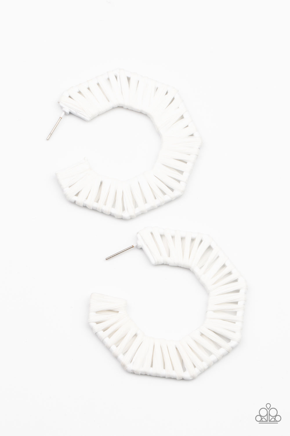 Paparazzi Fabulously Fiesta - White Hoop