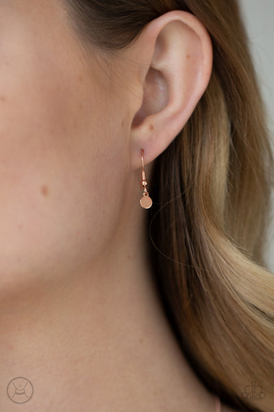 Paparazzi Dynamically Dainty - Copper Necklace