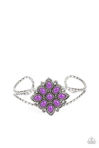 Paparazzi Happily Ever APPLIQUE - Purple Bracelet