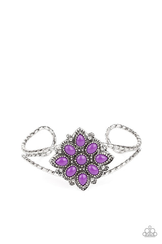 Paparazzi Happily Ever APPLIQUE - Purple Bracelet