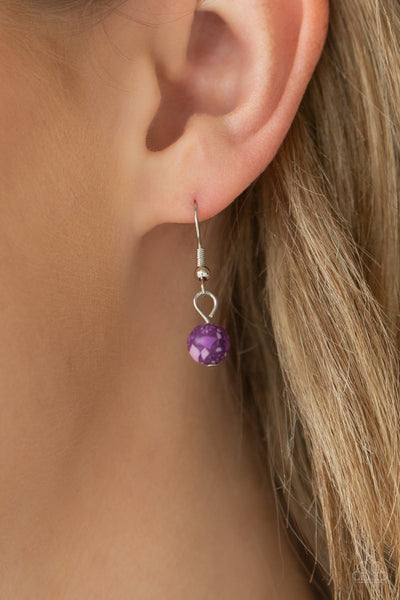 Paparazzi Fundamentally Funky - Purple Necklace