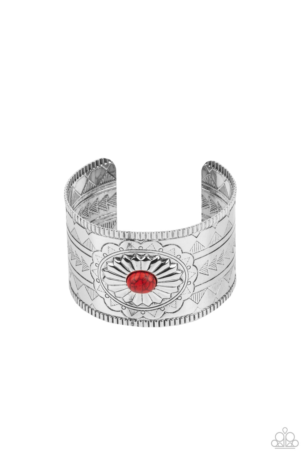 Paparazzi Aztec Artisan - Red Bracelet