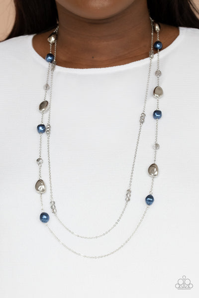 Paparazzi Gala Goals - Blue Necklace