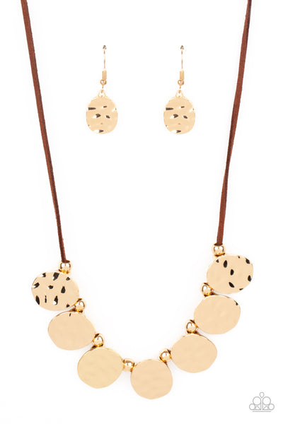 Paparazzi Turn Me Loose - Brown Necklace