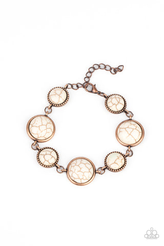 Paparazzi Turn Up The Terra - Copper Bracelet