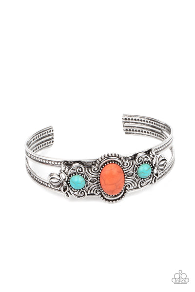 Paparazzi Artisan Ancestry - Orange Bracelet