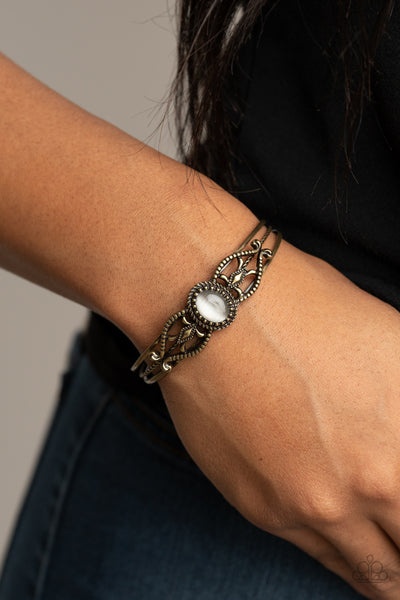 Paparazzi Wait and SEER - Brass Bracelet