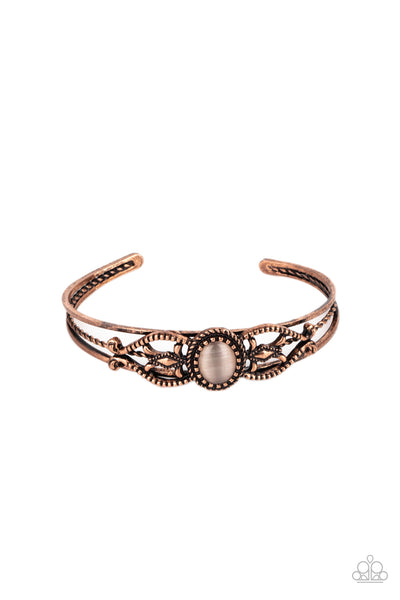 Paparazzi Wait and SEER - Copper Bracelet