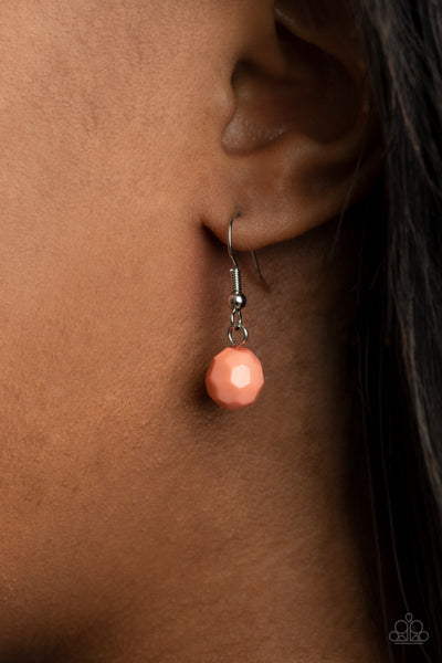 Paparazzi Extra Eloquent - Orange Necklace