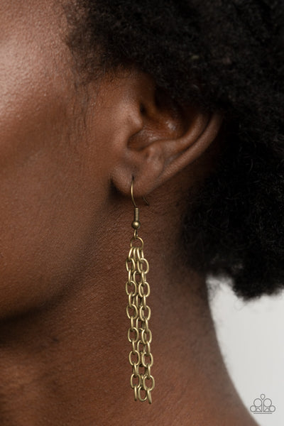 Paparazzi Wearable Wildflowers - Brass Necklace