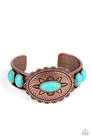 Paparazzi Canyon Heirloom - Copper Bracelet