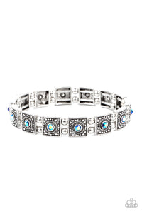 Paparazzi Cosmic Conquest - Blue Bracelet