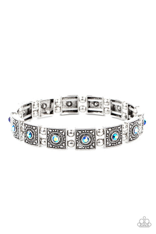 Paparazzi Cosmic Conquest - Blue Bracelet