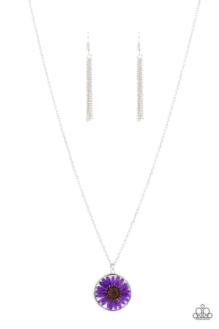 Paparazzi Prairie Promenade - Purple Necklace