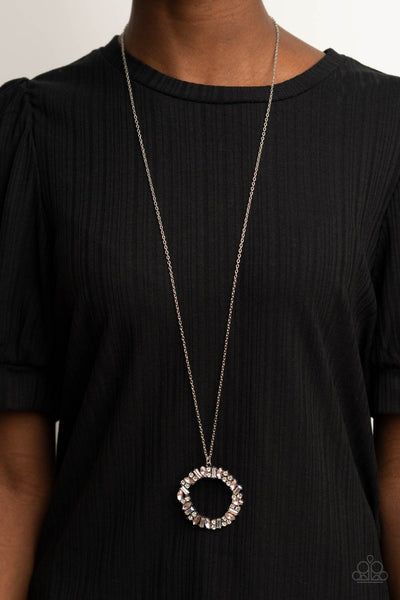 Paparazzi Wreathed in Wealth - Pink Necklace