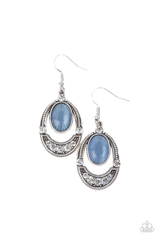 Paparazzi Serene Shimmer - Blue Earrings