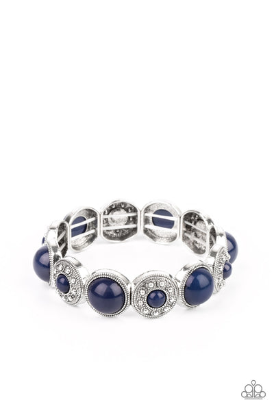 Paparazzi Garden Flair - Blue Bracelet