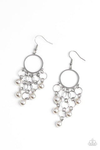 Paparazzi When Life Gives You Pearls - White Earrings